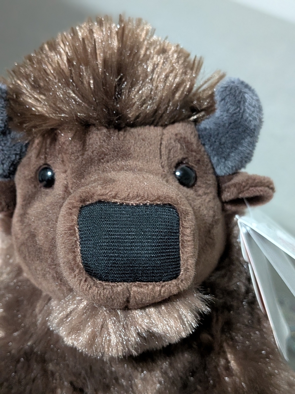 Wild Republic Bison Stuffed Animal Plush With Tag EUC